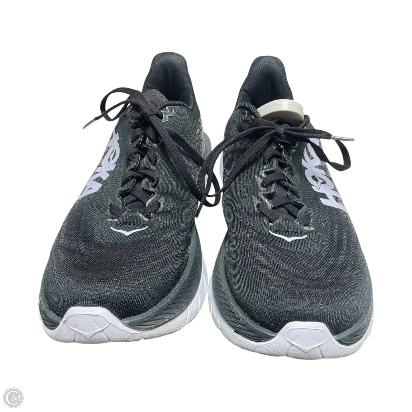 Shoes Athletic By Hoka In Black & Grey, Size: 8.5