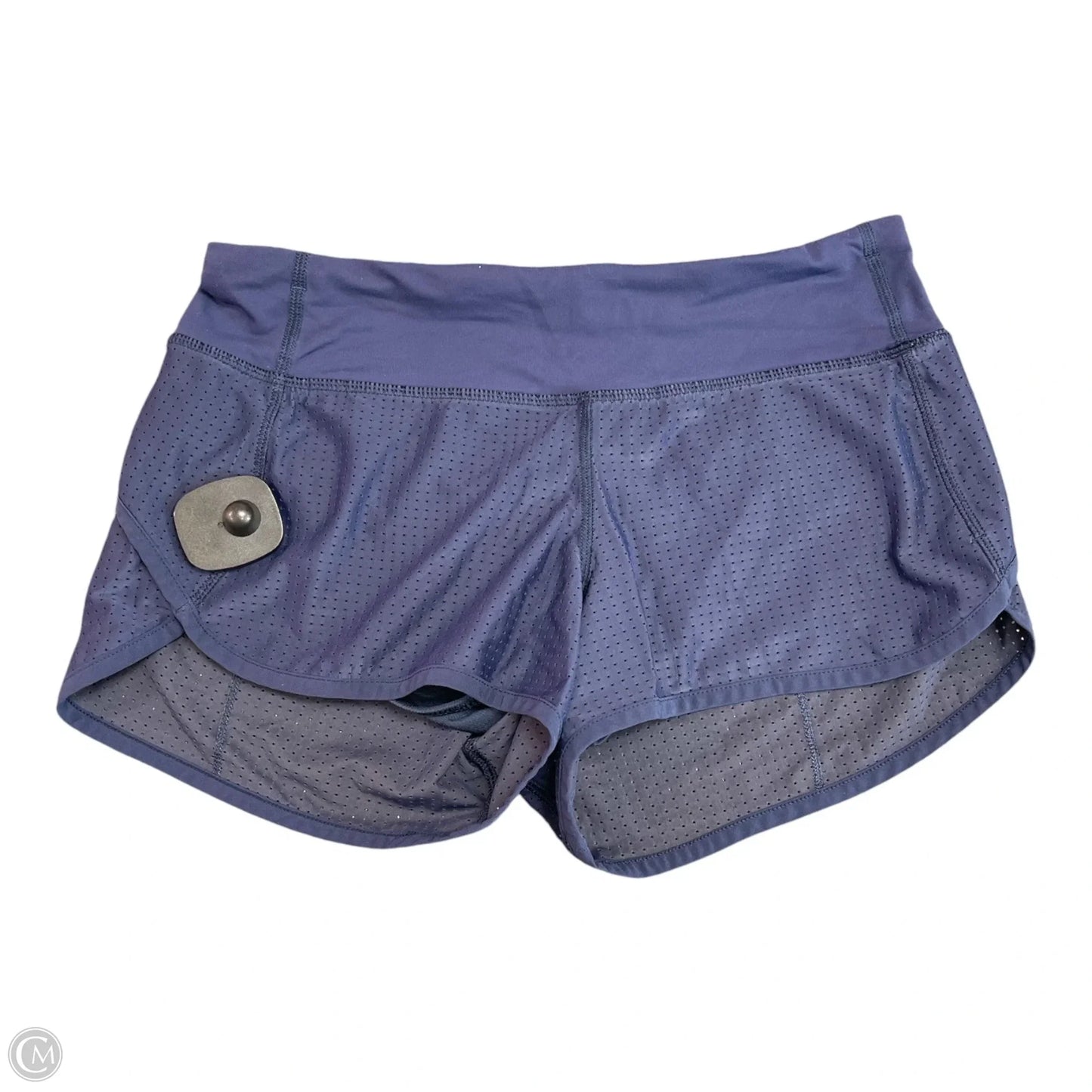 Athletic Shorts By Lululemon In Navy, Size: 4