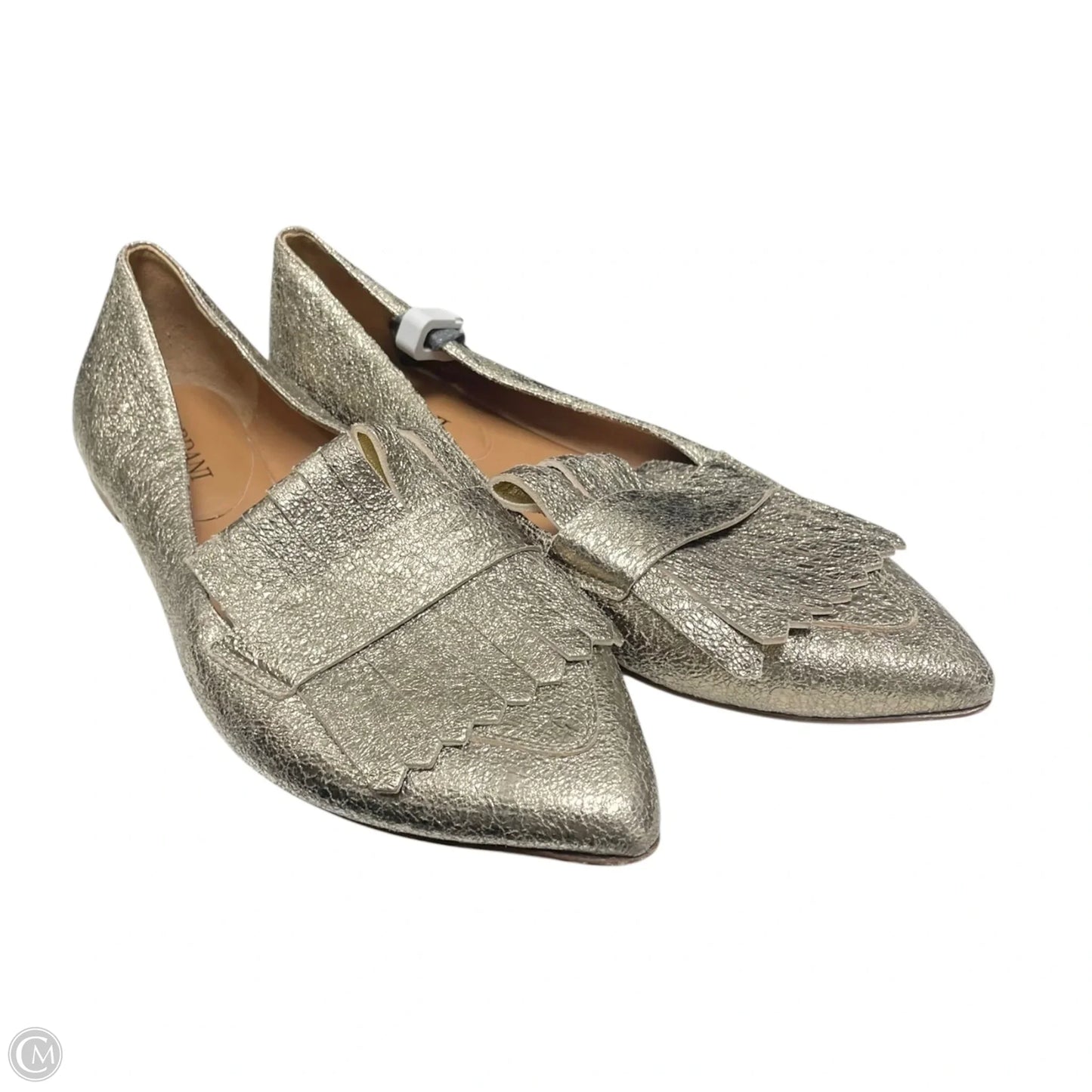 Shoes Flats By CORDANI In Gold, Size: 8.5