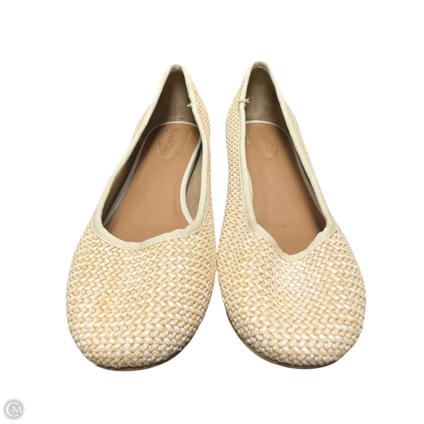 Shoes Flats By Style And Company In Tan, Size: 9.5
