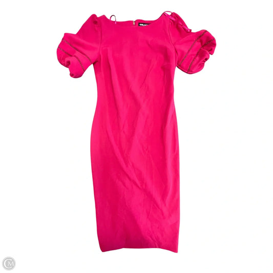Dress Designer By Karl Lagerfeld In Pink, Size: 2