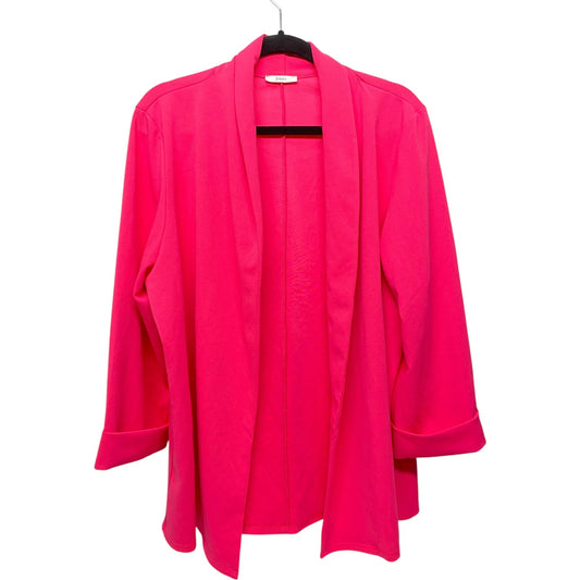 Blazer By Jodifl In Pink, Size: 2x