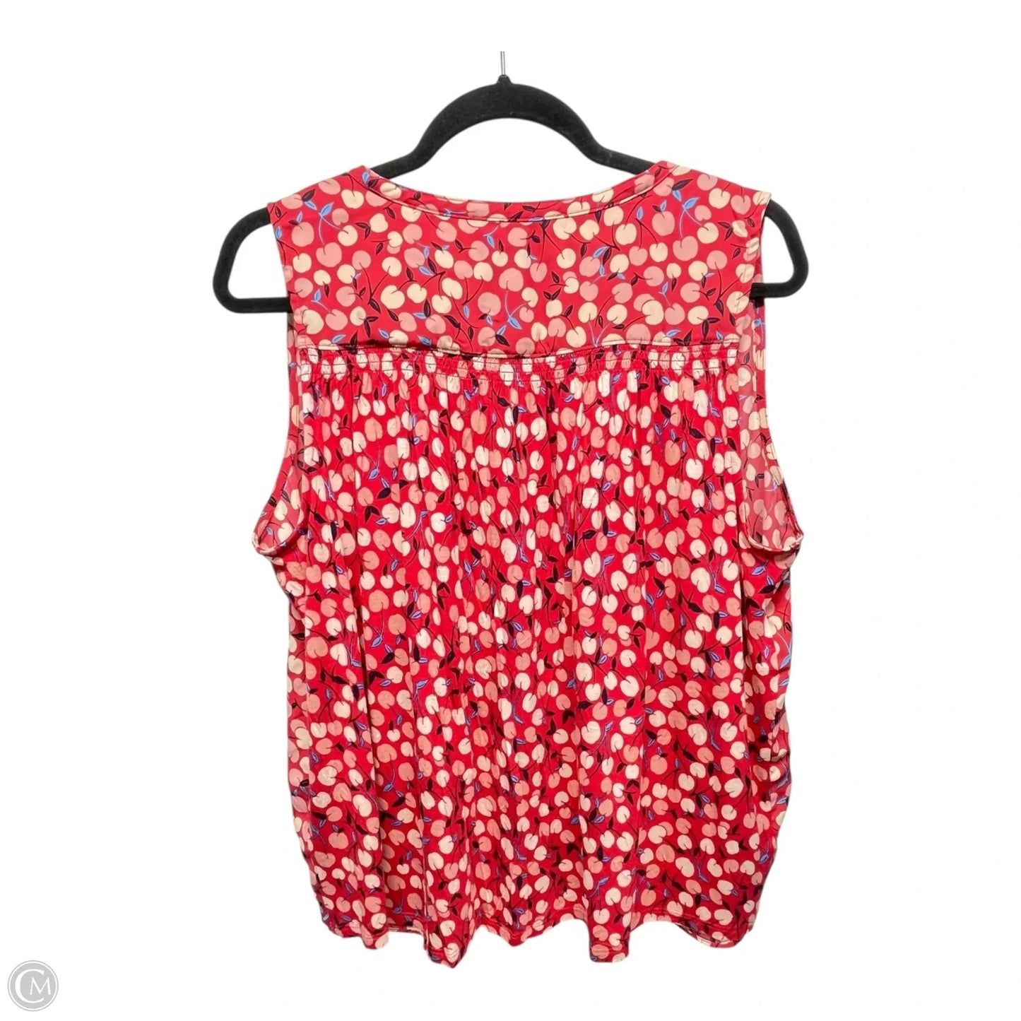Top Sleeveless By Loft In Multi-colored, Size: L