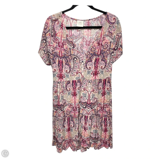 Dress Casual Short By Knox Rose In Pink, Size: S