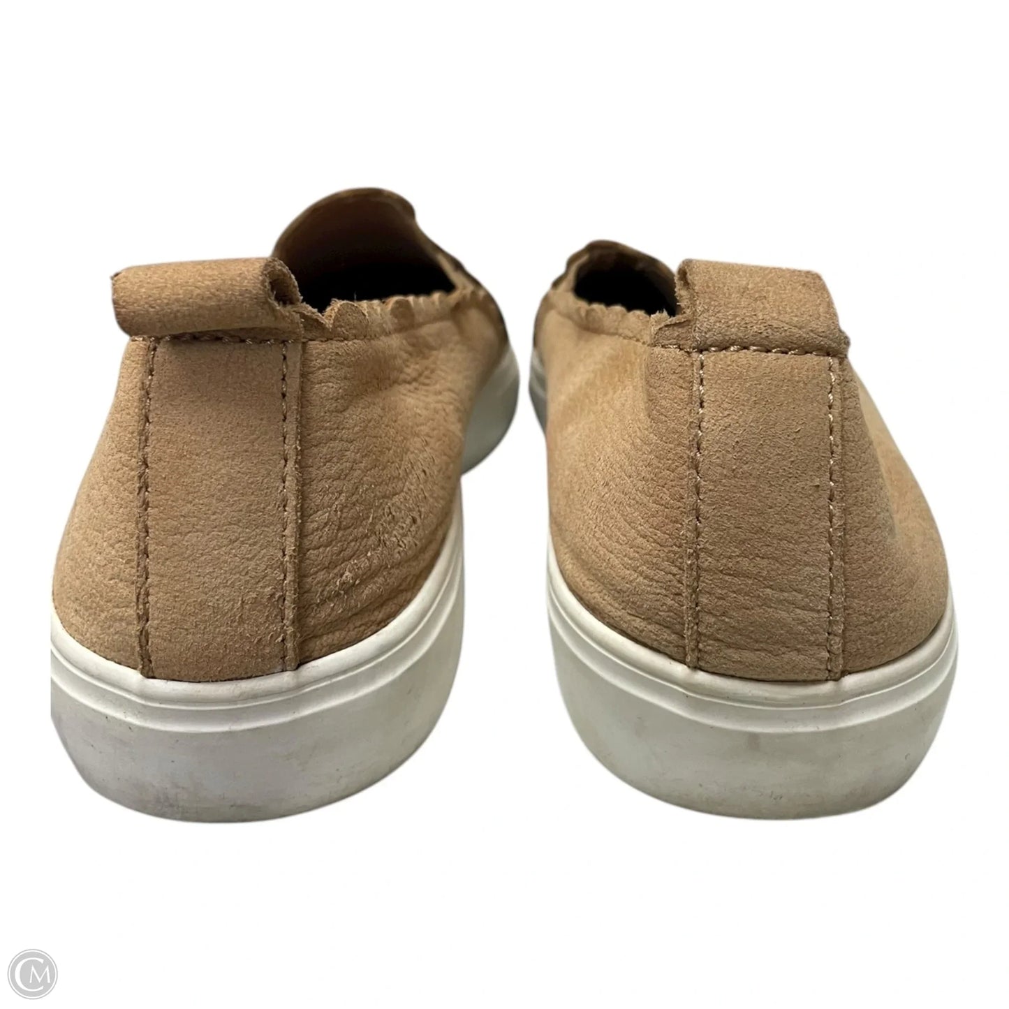 Shoes Sneakers By Crown Vintage In Tan & White, Size: 7.5