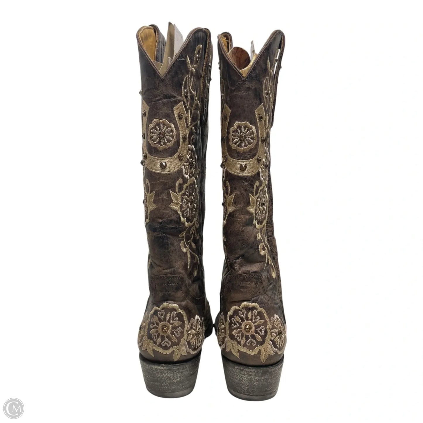 Boots Western By Old Gringo In Brown & Cream, Size: 6.5