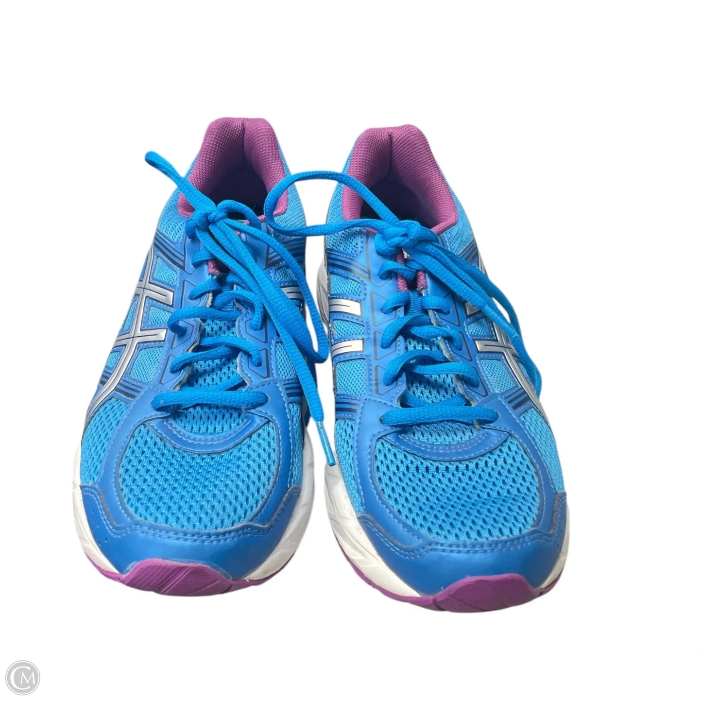 Shoes Athletic By Asics In Blue & White, Size: 8.5