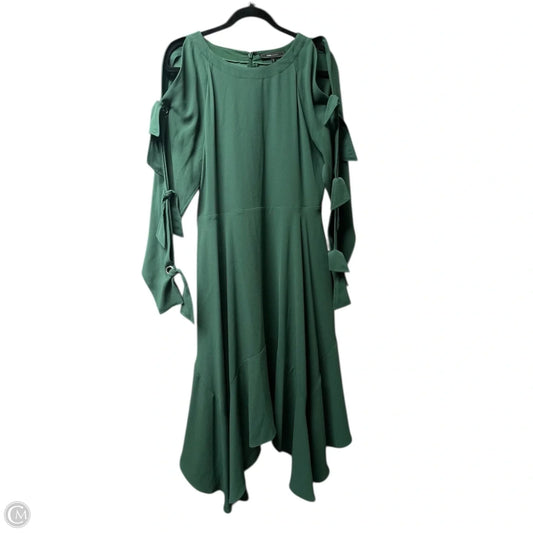 Dress Casual Maxi By Bcbgmaxazria In Green, Size: 8