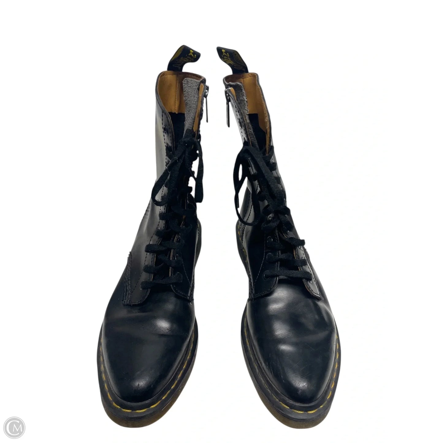 Boots Ankle Flats By Dr Martens In Black, Size: 9