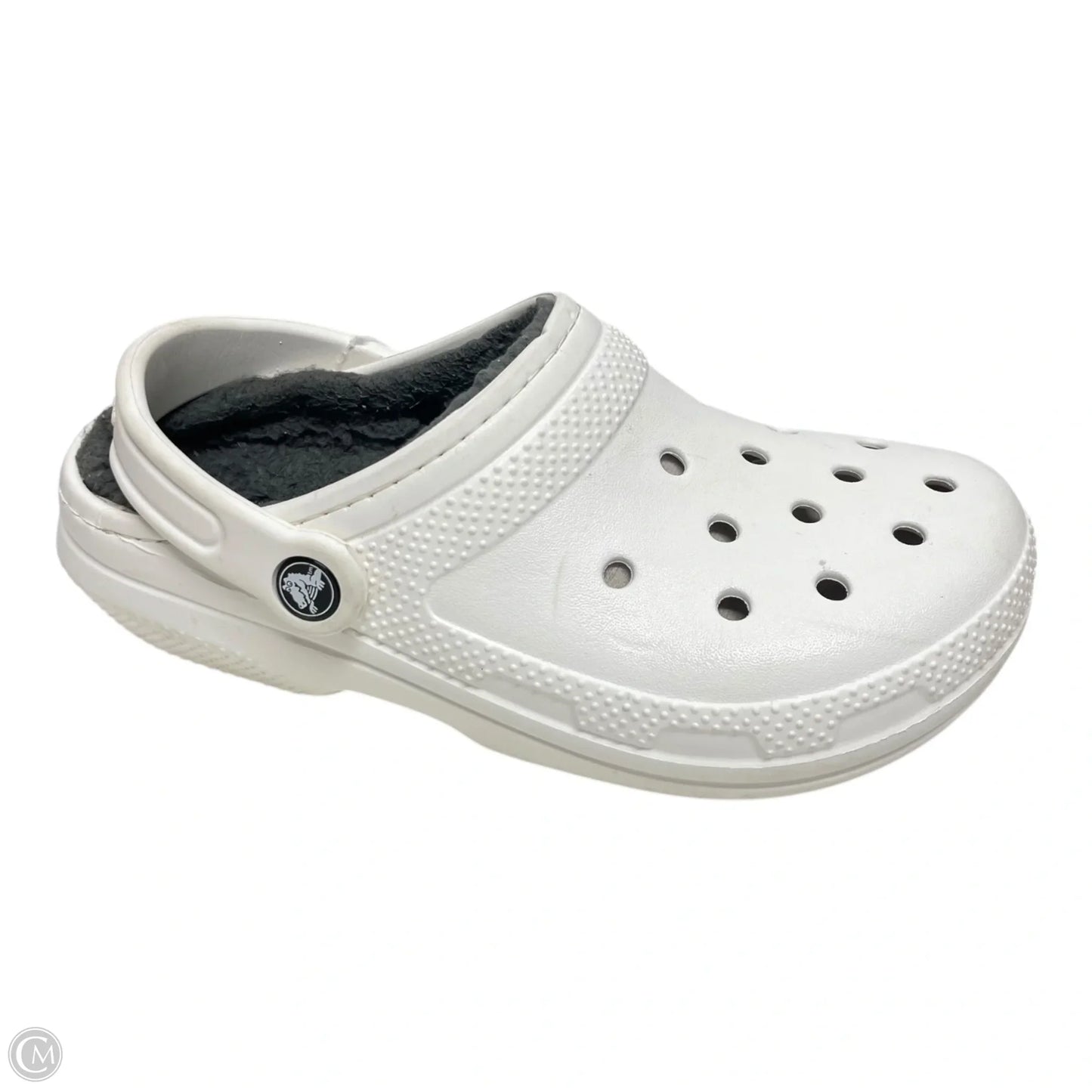 Sandals Flats By Crocs In White, Size: 6