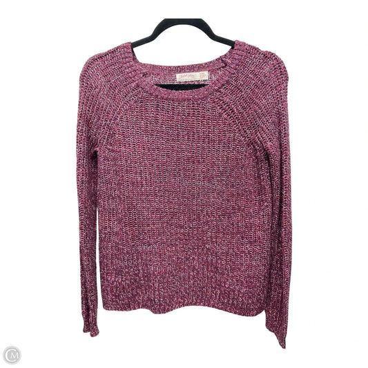 Sweater By Faded Glory In Purple, Size: S