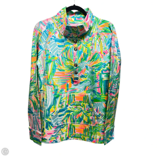 Top Long Sleeve Designer By Lilly Pulitzer In Multi-colored, Size: L