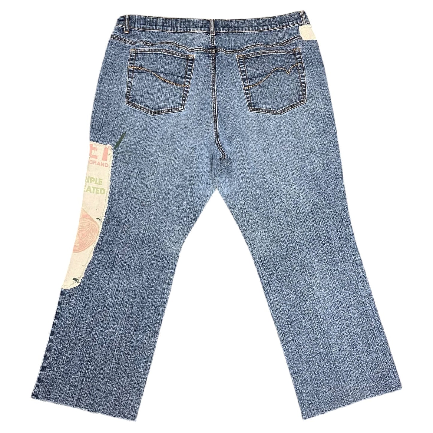 Jeans Straight By Venezia In Blue, Size: 3x