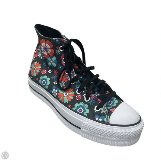 Shoes Sneakers By Converse In Floral Print, Size: 9