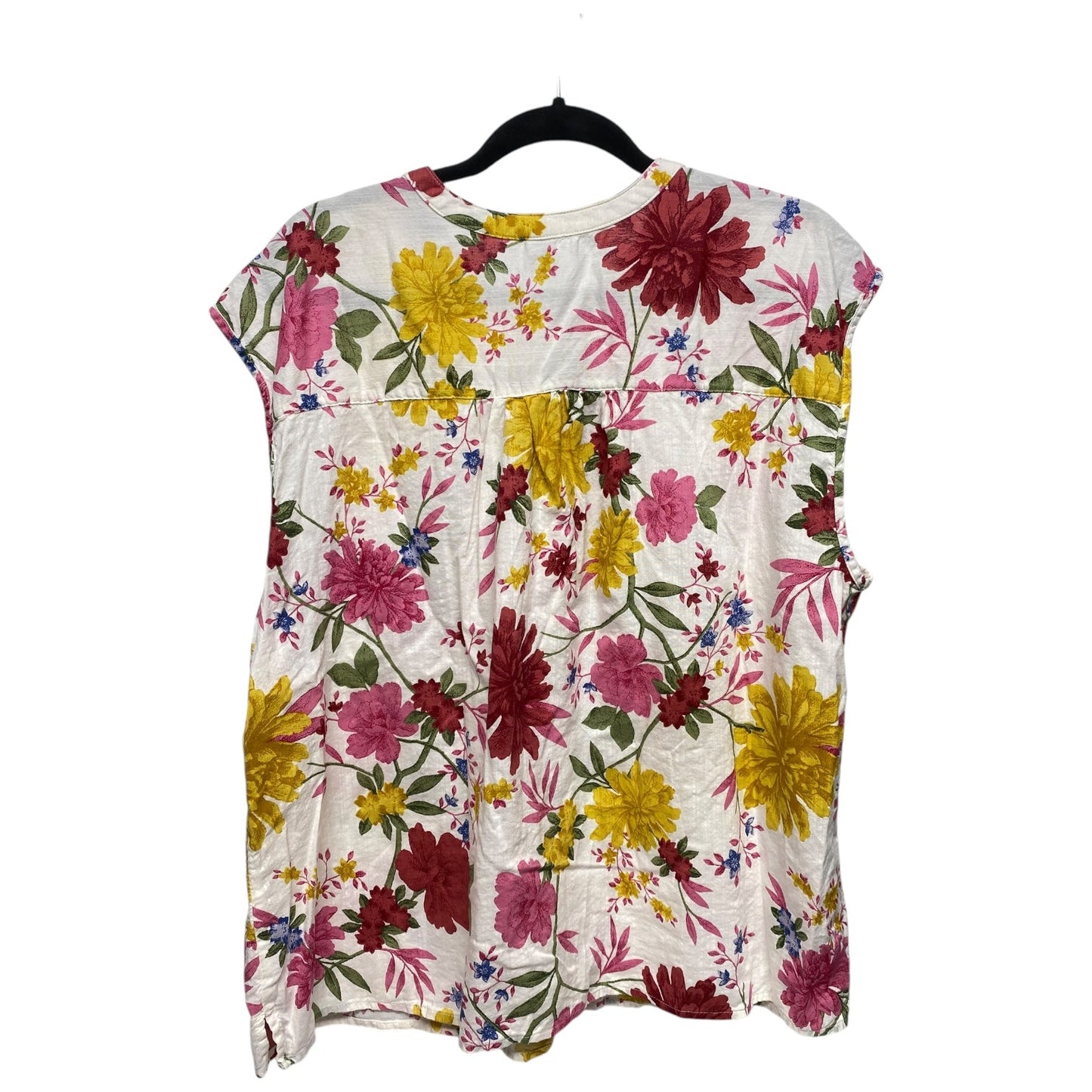 Top Sleeveless By Old Navy In Floral Print, Size: Xxl