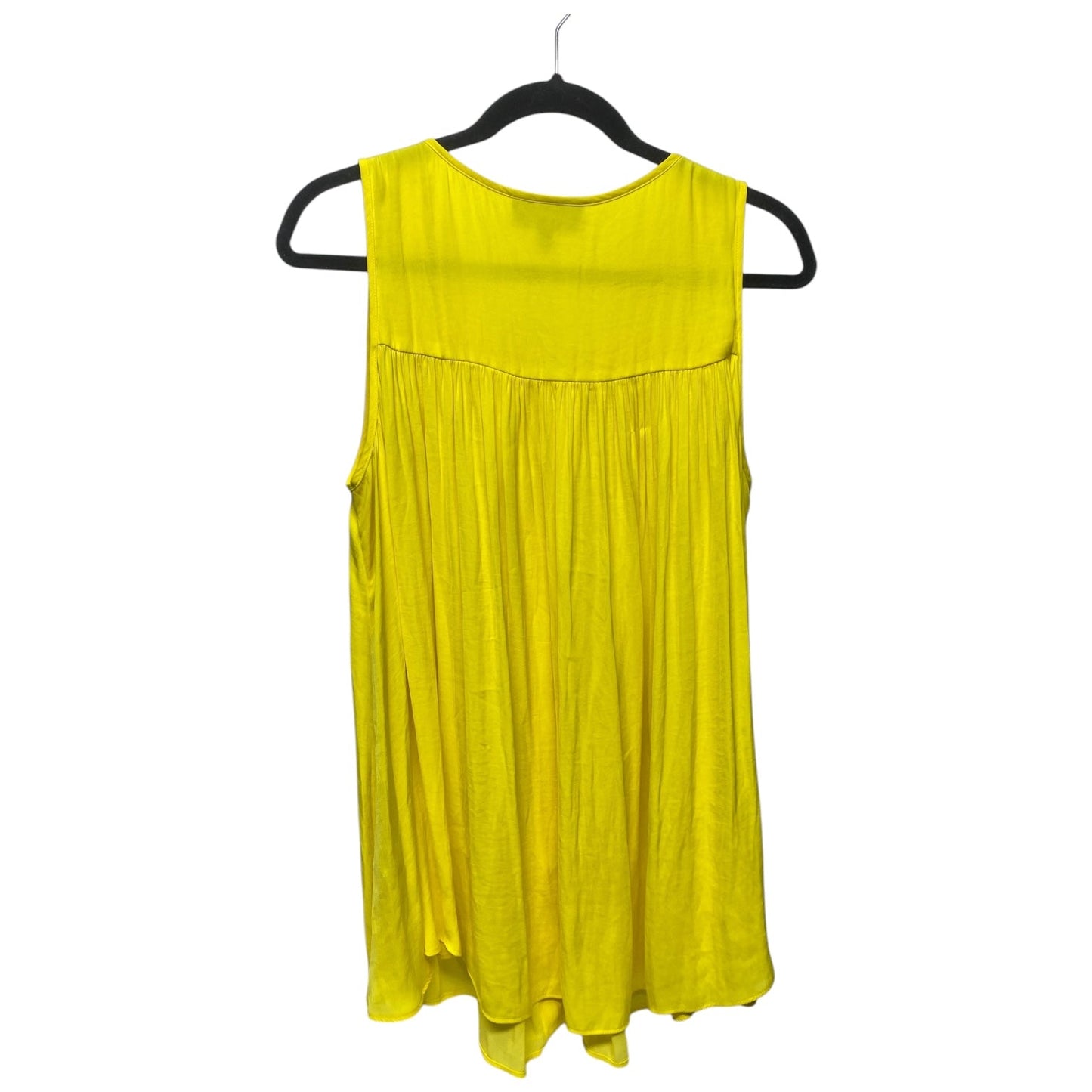 Top Sleeveless By Lane Bryant In Yellow, Size: Xl