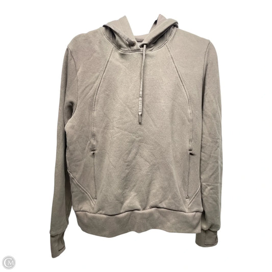 Athletic Sweatshirt Hoodie By Athleta In Taupe, Size: Sp