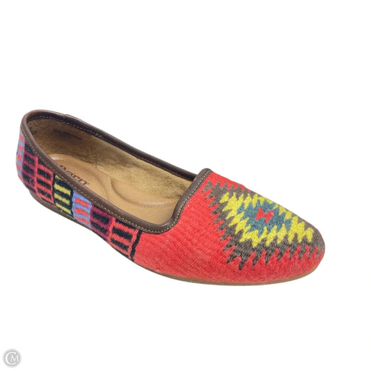 Shoes Flats By Born In Multi-colored, Size: 9.5