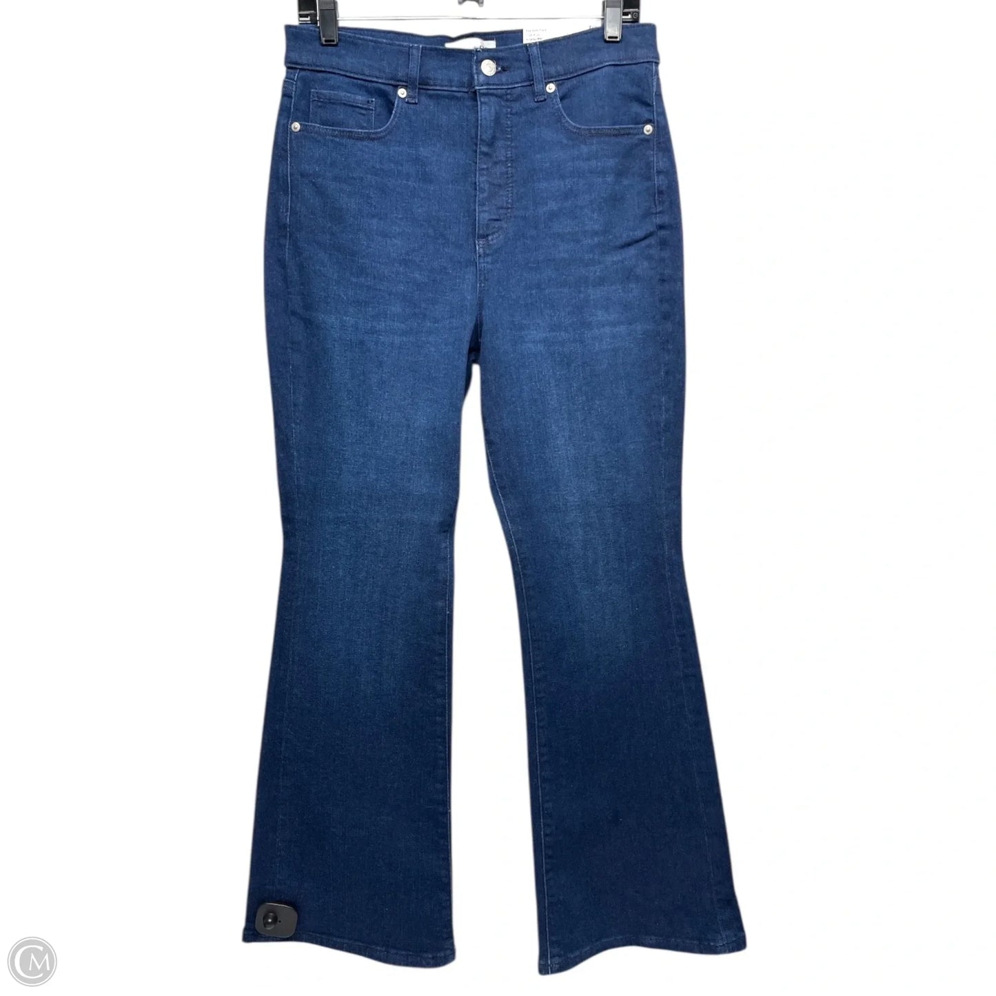 Jeans Flared By Loft In Blue, Size: 10