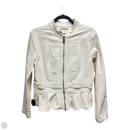 Jacket Other By Dkny In White, Size: Sp
