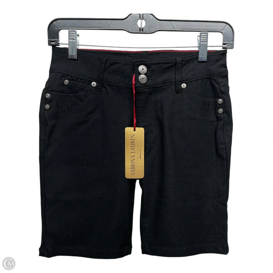 Shorts By SABRINA LAUREN In Black, Size: 6p