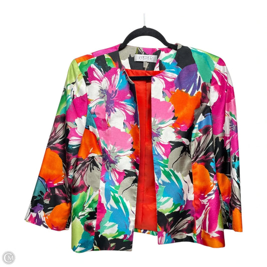 Blazer By Kasper In Multi-colored, Size: 12