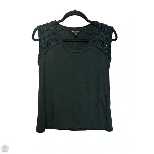 Top Sleeveless By Banana Republic In Black, Size: S