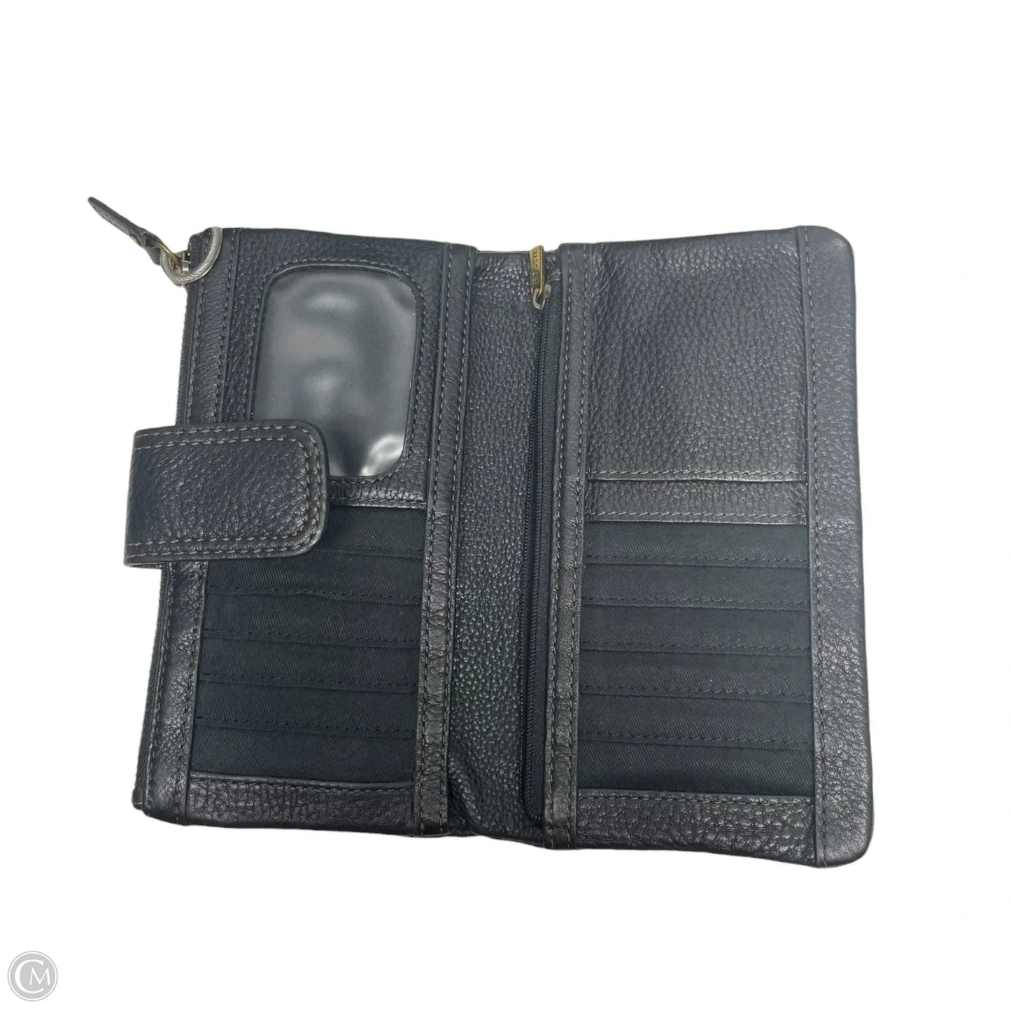Wallet Leather By Fossil, Size: Small