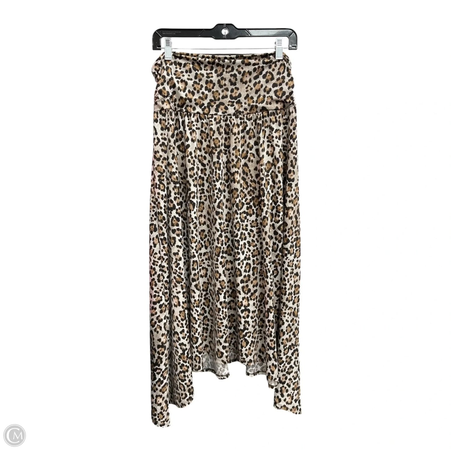 Skirt Midi By Apt 9 In Animal Print, Size: Xl