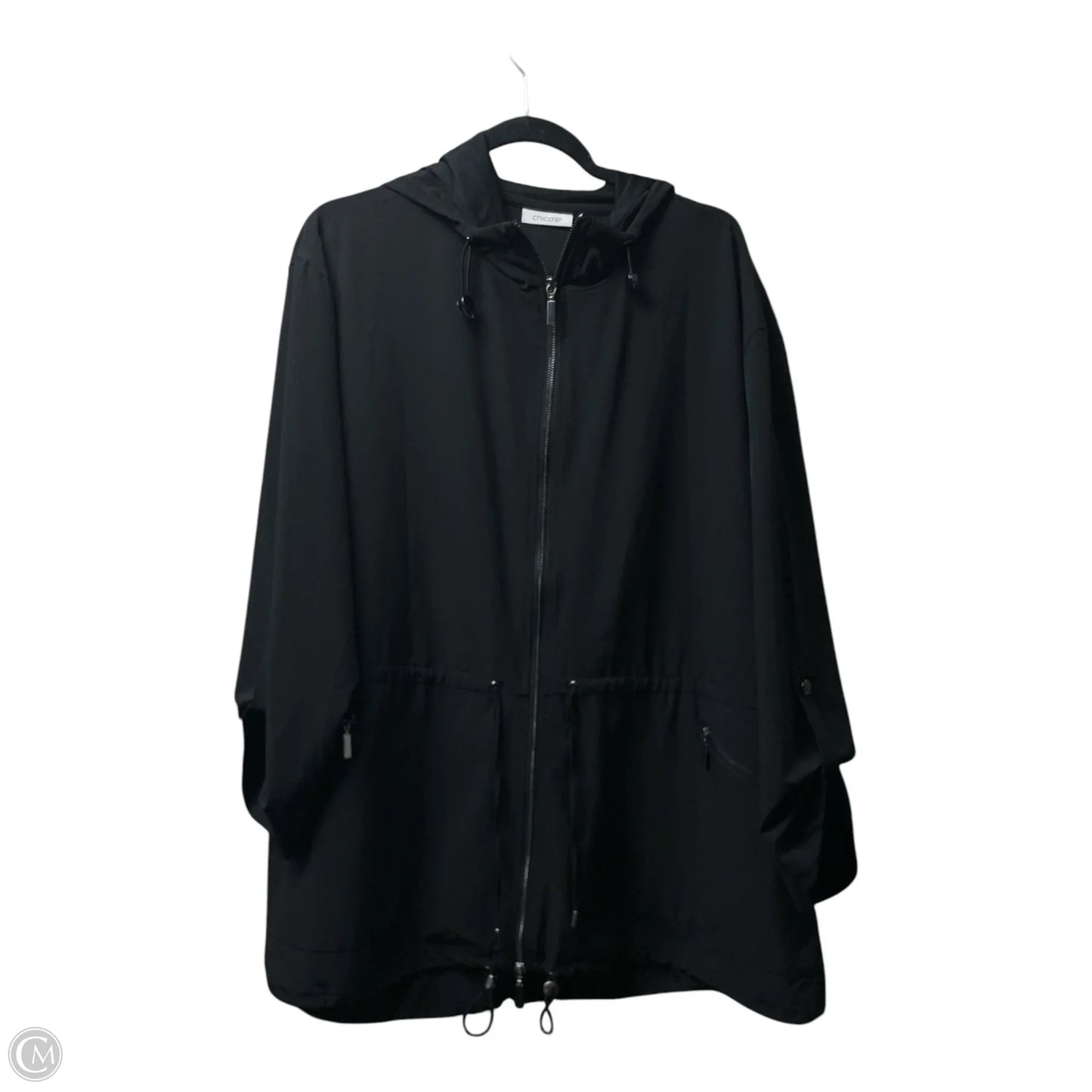 Jacket Other By Chicos In Black, Size: 18