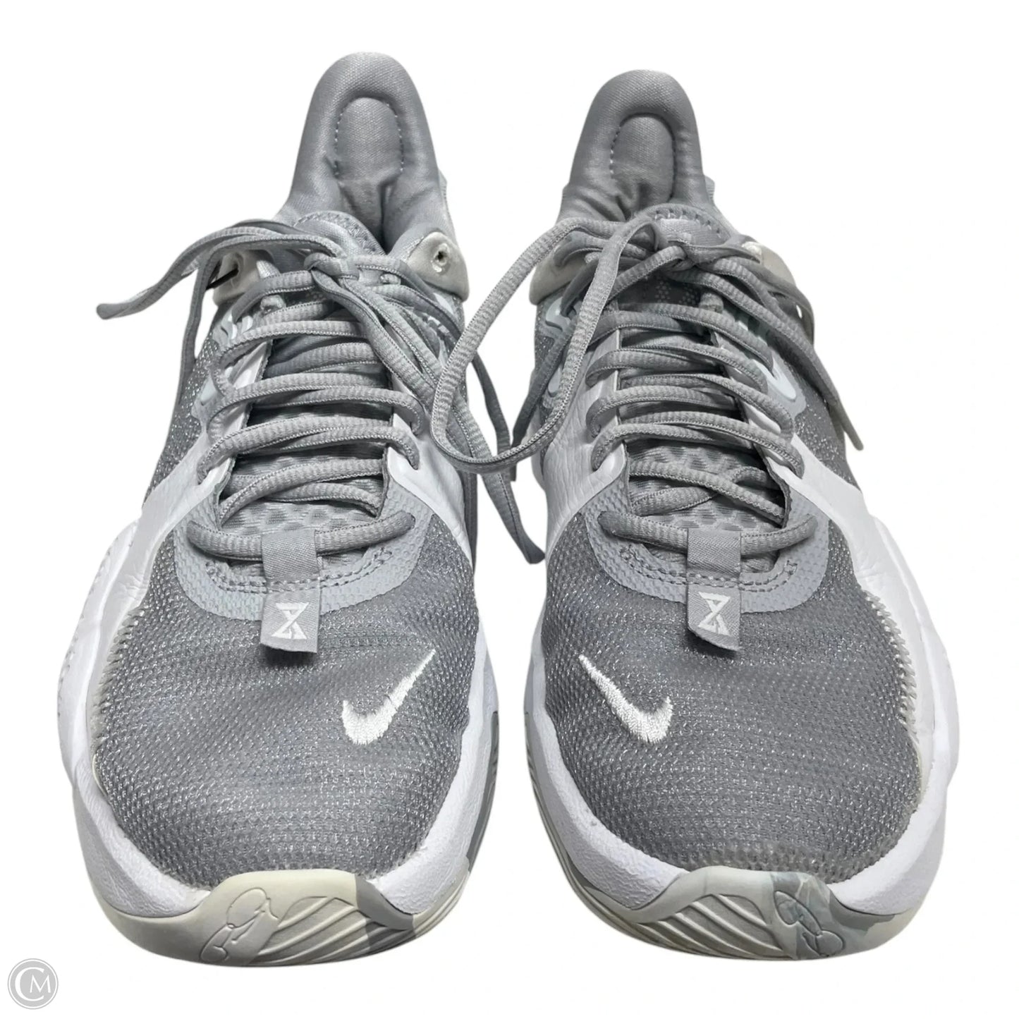 Shoes Athletic By Nike In Grey & White, Size: 7.5