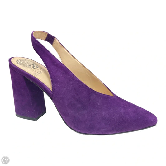Shoes Heels Block By Vince Camuto In Purple, Size: 8