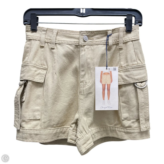 Shorts By angel kiss In Beige, Size: 2