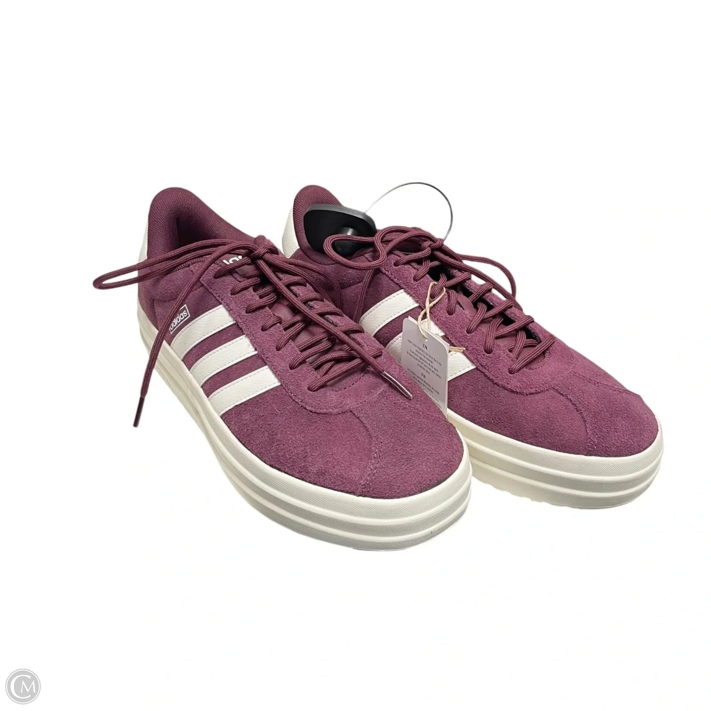 Shoes Sneakers By Adidas In Red & White, Size: 9