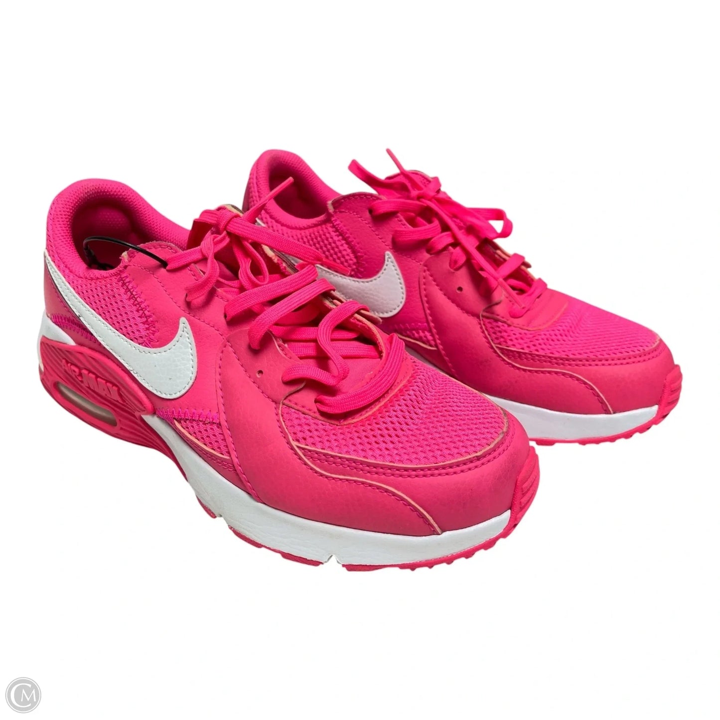 Shoes Athletic By Nike In Pink & White, Size: 8