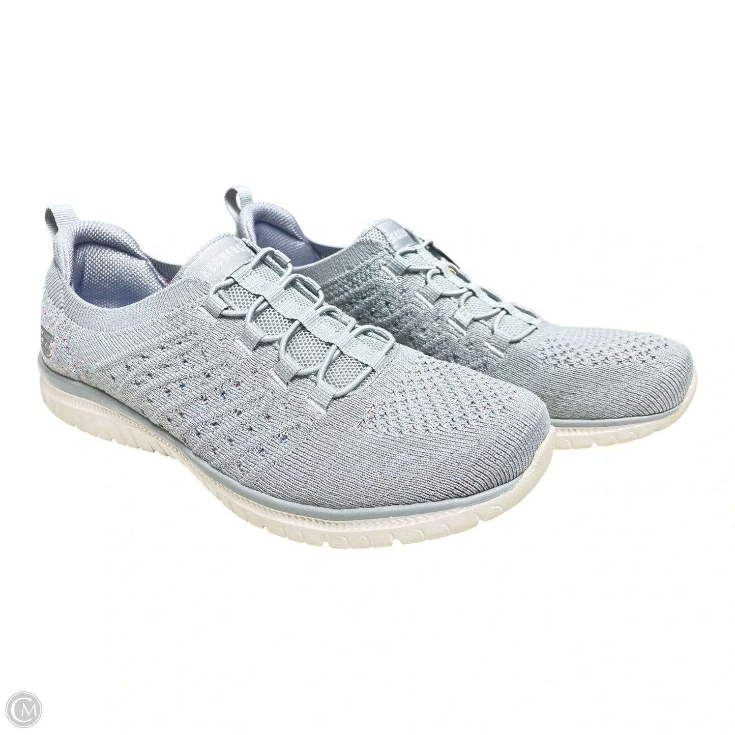 Shoes Athletic By Skechers In Grey, Size: 8.5