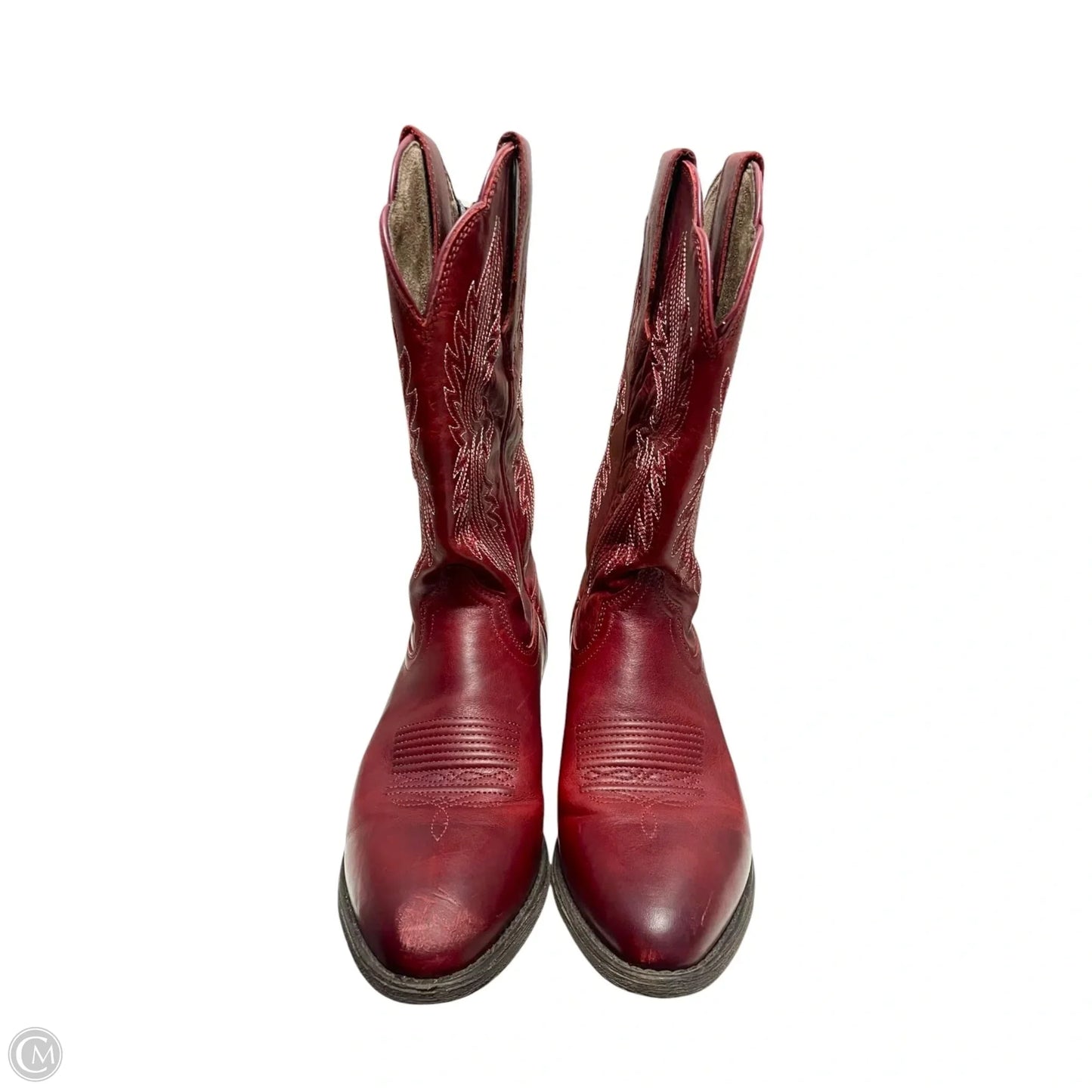 Boots Western By Ariat In Red, Size: 8