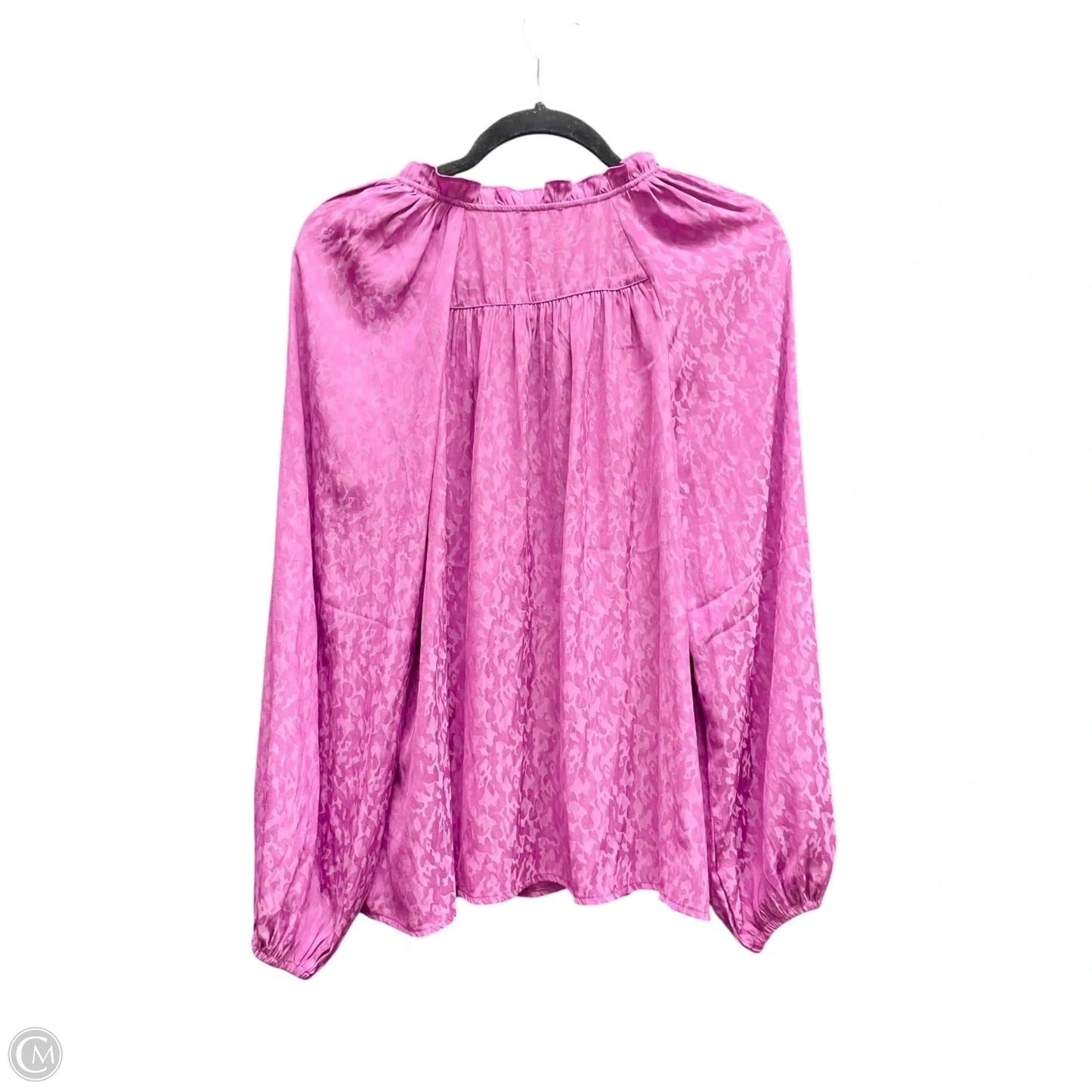 Top Long Sleeve By Current Air In Purple, Size: S