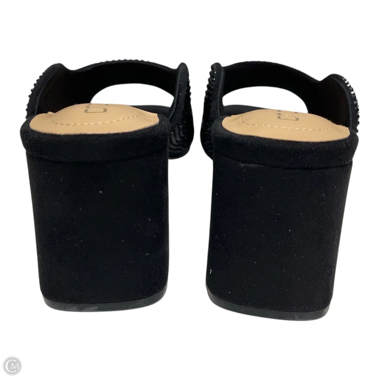 Shoes Heels Block By Chicos In Black, Size: 9