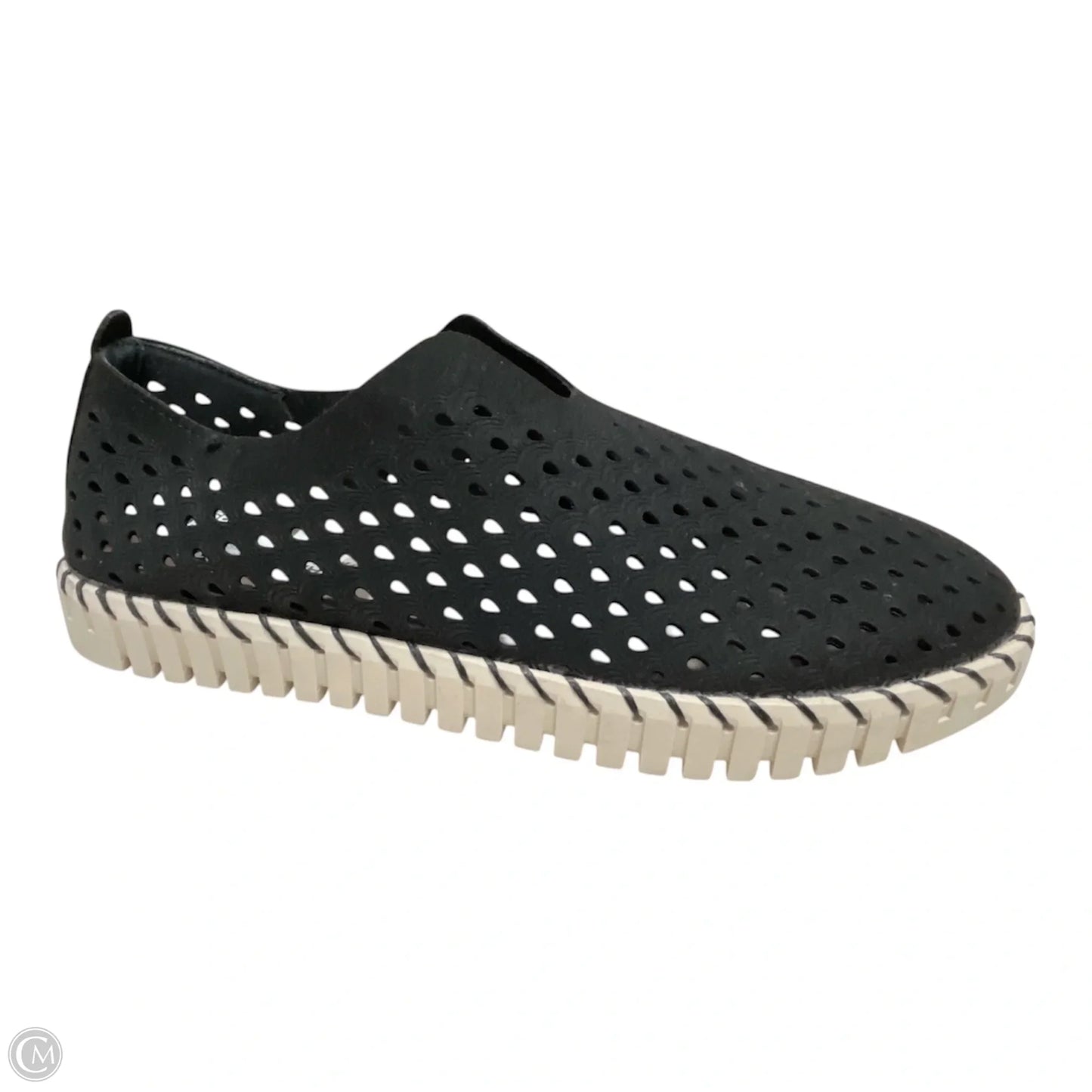 Shoes Flats By Tommy Bahama In Black & White, Size: 8.5