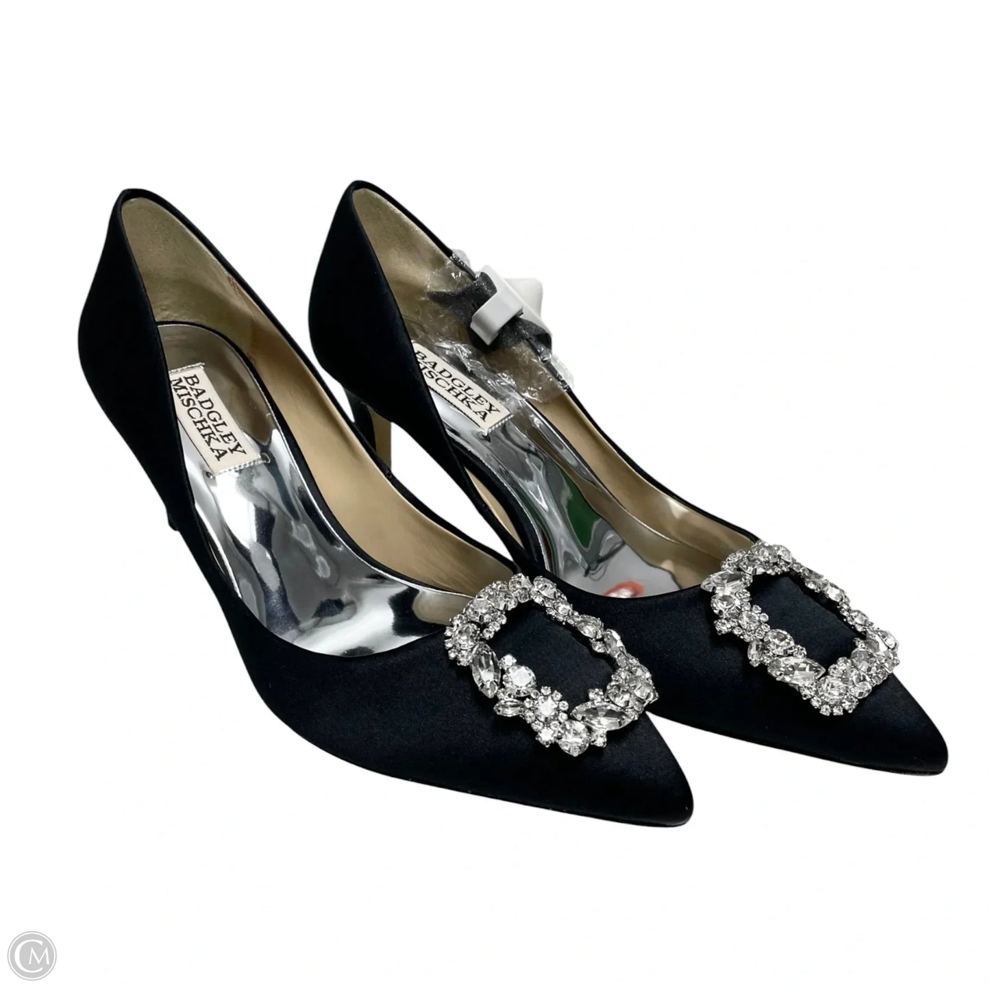 Shoes Heels Stiletto By Badgley Mischka In Black, Size: 6.5