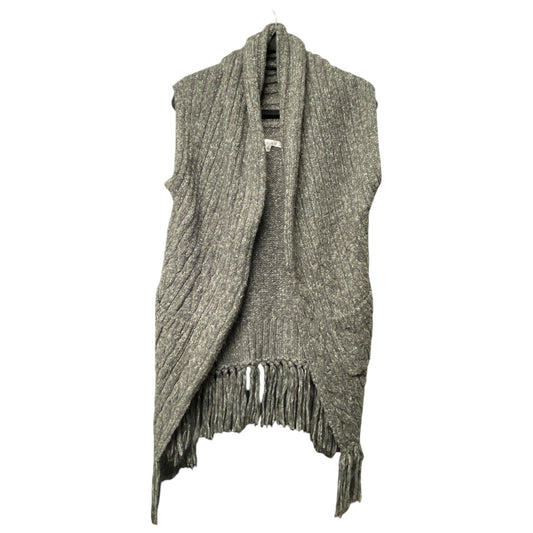 Sweater Cardigan By Cabi In Grey, Size: S