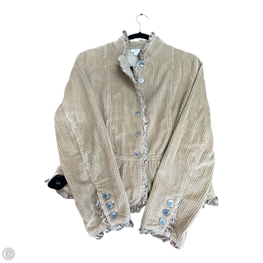 Jacket Other By J. Jill In Tan, Size: Xs