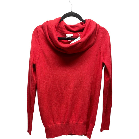 Sweater By Chicos In Red, Size: M