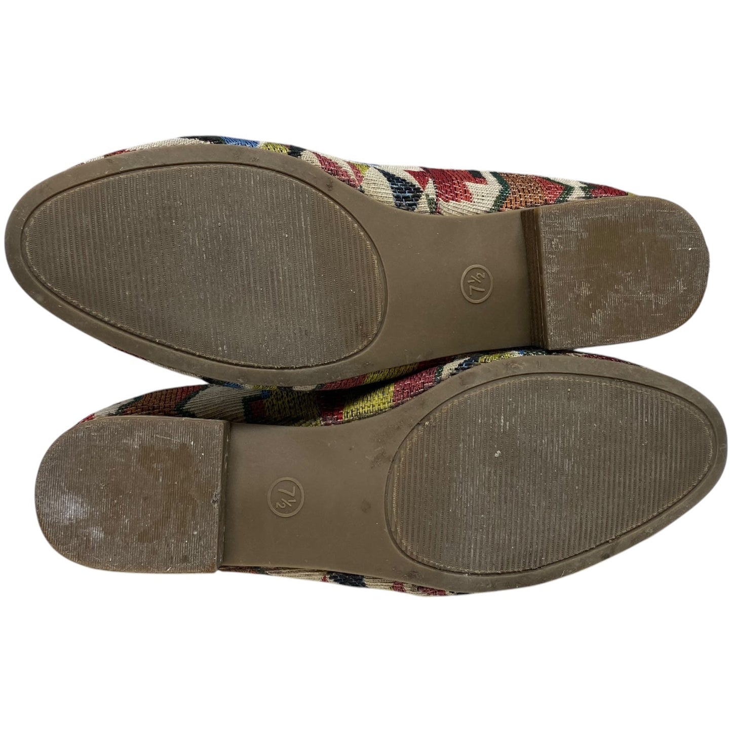 Shoes Flats By Universal Thread In Multi-colored, Size: 7.5