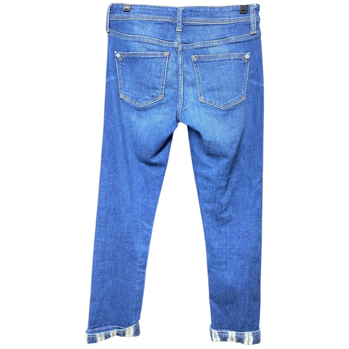 Jeans Boyfriend By Pilcro In Blue Denim, Size: 2