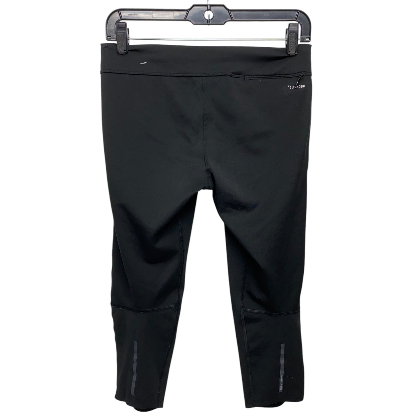 Athletic Leggings By Adidas In Black, Size: S