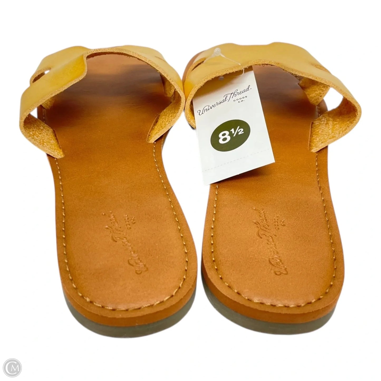 Sandals Flats By Universal Thread In Tan, Size: 8.5
