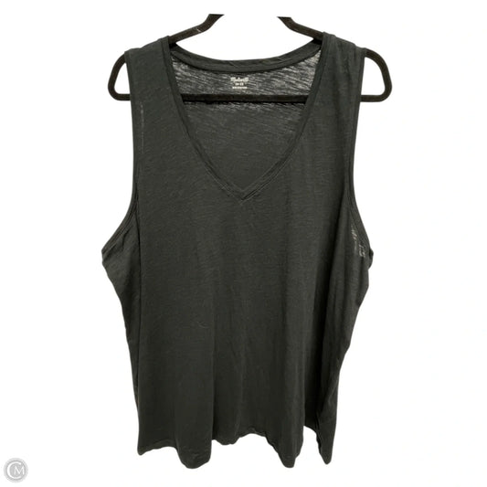 Top Sleeveless By Madewell In Black, Size: 2x