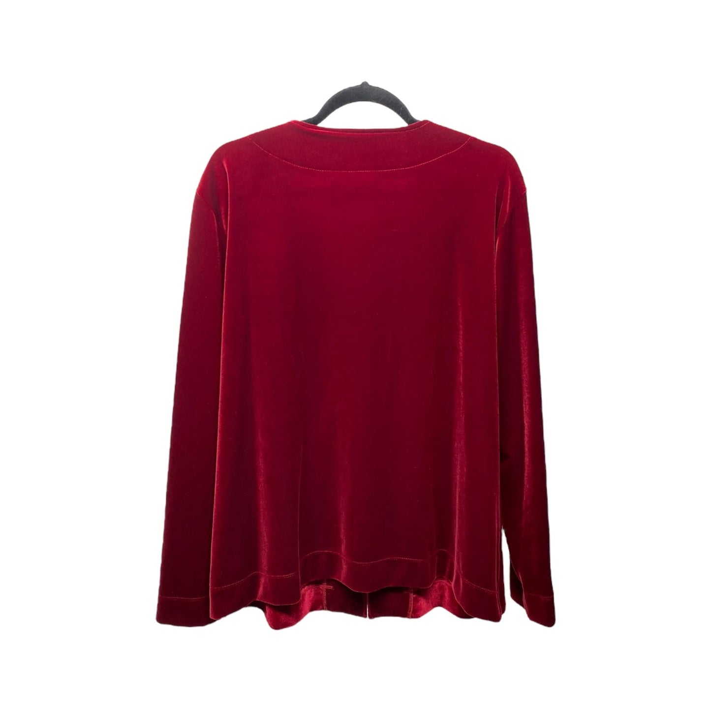 Cardigan By Chicos In Red, Size: Xl